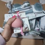 خرید توپ هوشمند دنباله دار سگ و گربه رنگ صورتی وارداتی