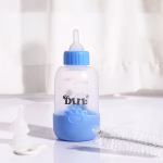 قیمت شیشه شیر سگ و گربه با برس و سر شیشه 100 ml رنگ آبی وارداتی